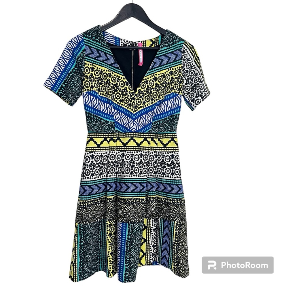 Plenty by Tracy Reese Colouful Abstract Print Mini Dress